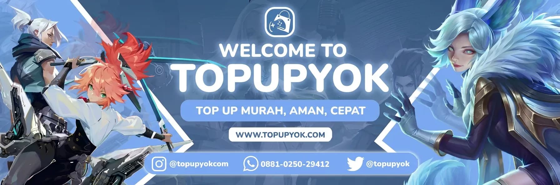 Welcome to TopupYok - Top Up Murah, Aman, Cepat