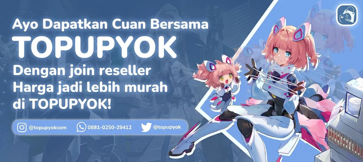 Ayo Dapatkan Cuan Bersama TopupYok - Join Reseller Harga Lebih Murah